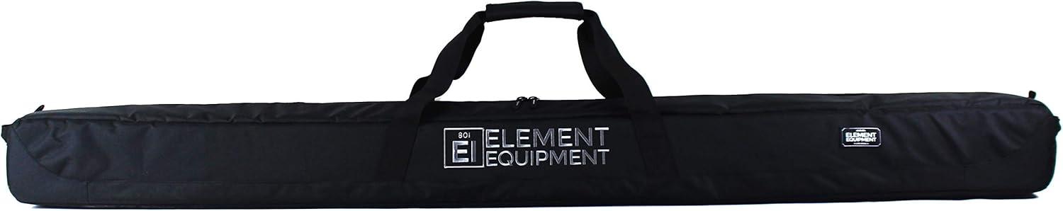 image:imageElement Equipment Deluxe Padded Ski Bag Single Premium High End Travel BagBlackGrey