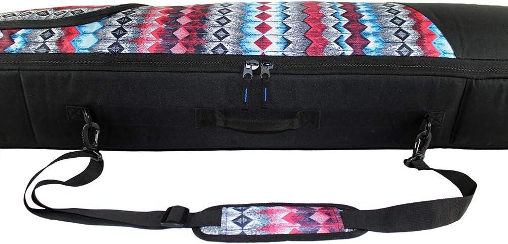 image:imageElement Equipment Deluxe Padded Snowboard Bag Premium High End Travel BagAztec