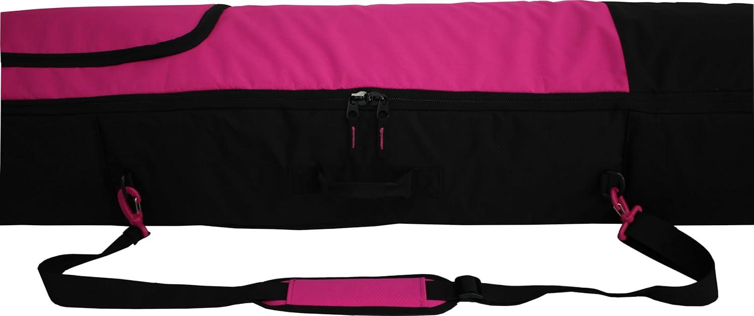 image:imageElement Equipment Deluxe Padded Snowboard Bag Premium High End Travel BagBar B Pink