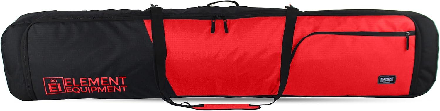 image:imageElement Equipment Deluxe Padded Snowboard Bag Premium High End Travel BagRed Ripstop