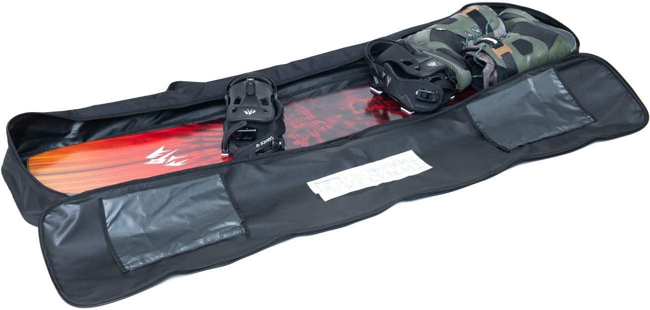 image:imageElement Equipment Snowboard Bag with Shoulder Strap and Gear PocketsBlack Ripstop