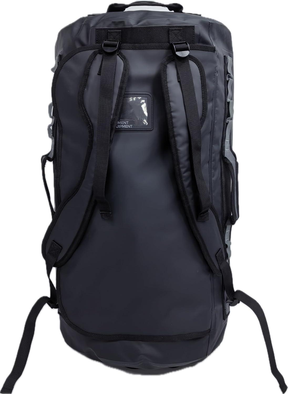 image:imageElement Equipment Trailhead Duffel Bag Shoulder Straps Waterproof OliveGreen Small20 BlackGrey