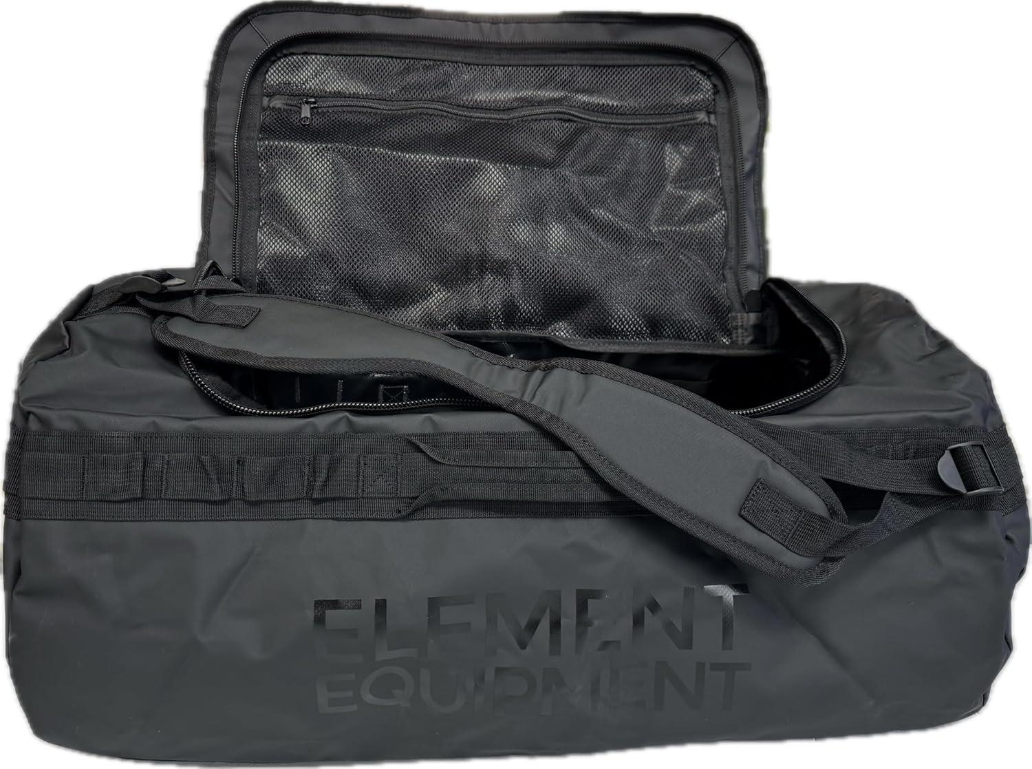 image:imageElement Equipment Trailhead Duffel Bag Shoulder Straps Waterproof OliveGreen SmallBlackBlack