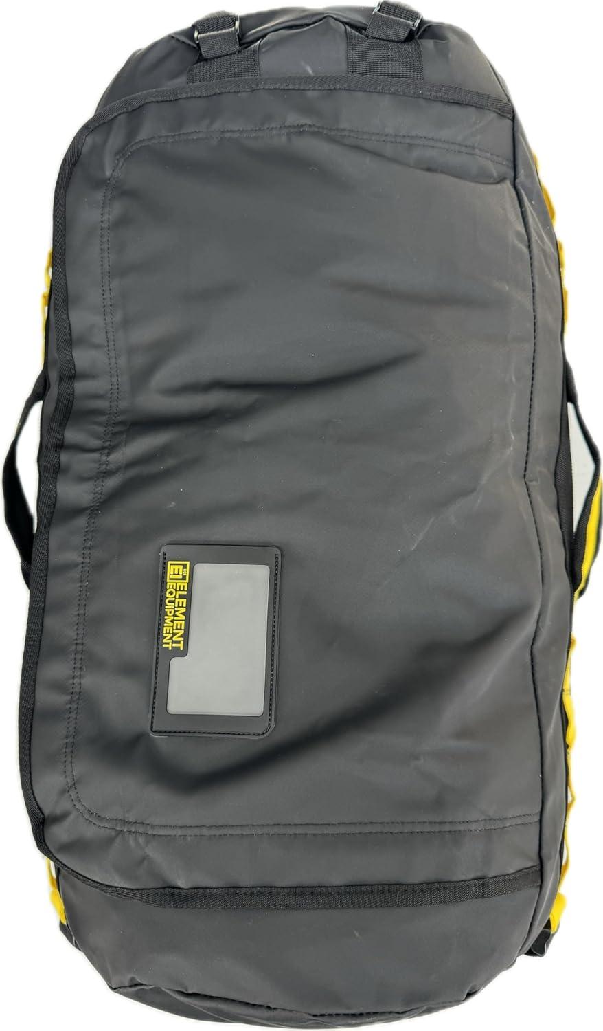 image:imageElement Equipment Trailhead Duffel Bag Shoulder Straps Waterproof OliveGreen SmallBlackYellow
