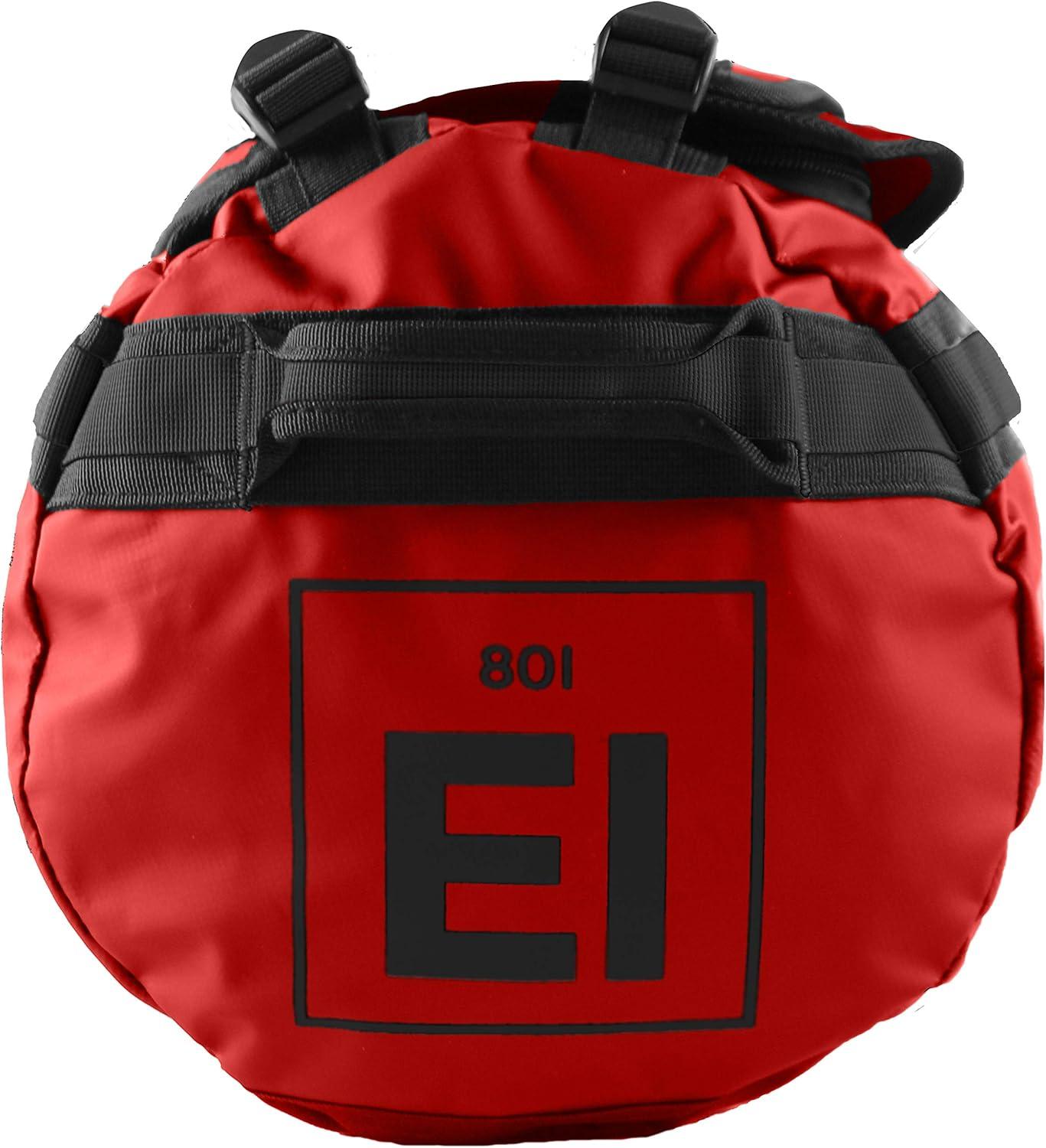 image:imageElement Equipment Trailhead Duffel Bag Shoulder Straps Waterproof OliveGreen SmallRed