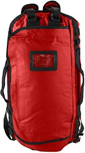 image:imageElement Equipment Trailhead Duffel Bag Shoulder Straps Waterproof OliveGreen SmallRed