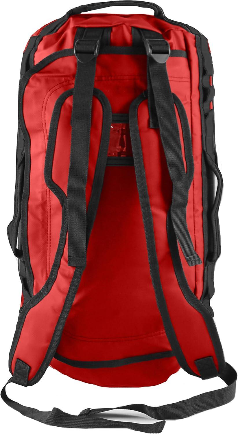 image:imageElement Equipment Trailhead Duffel Bag Shoulder Straps Waterproof OliveGreen SmallRed