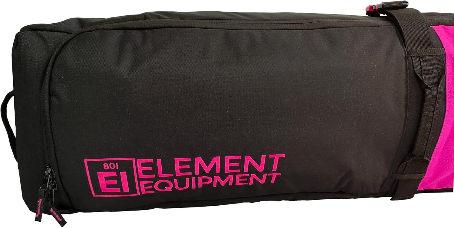 image:imageElement Equipment Wheeled Padded Ski Bag Ultimate Double Premium High End Double Roller Travel BagBar B Pink