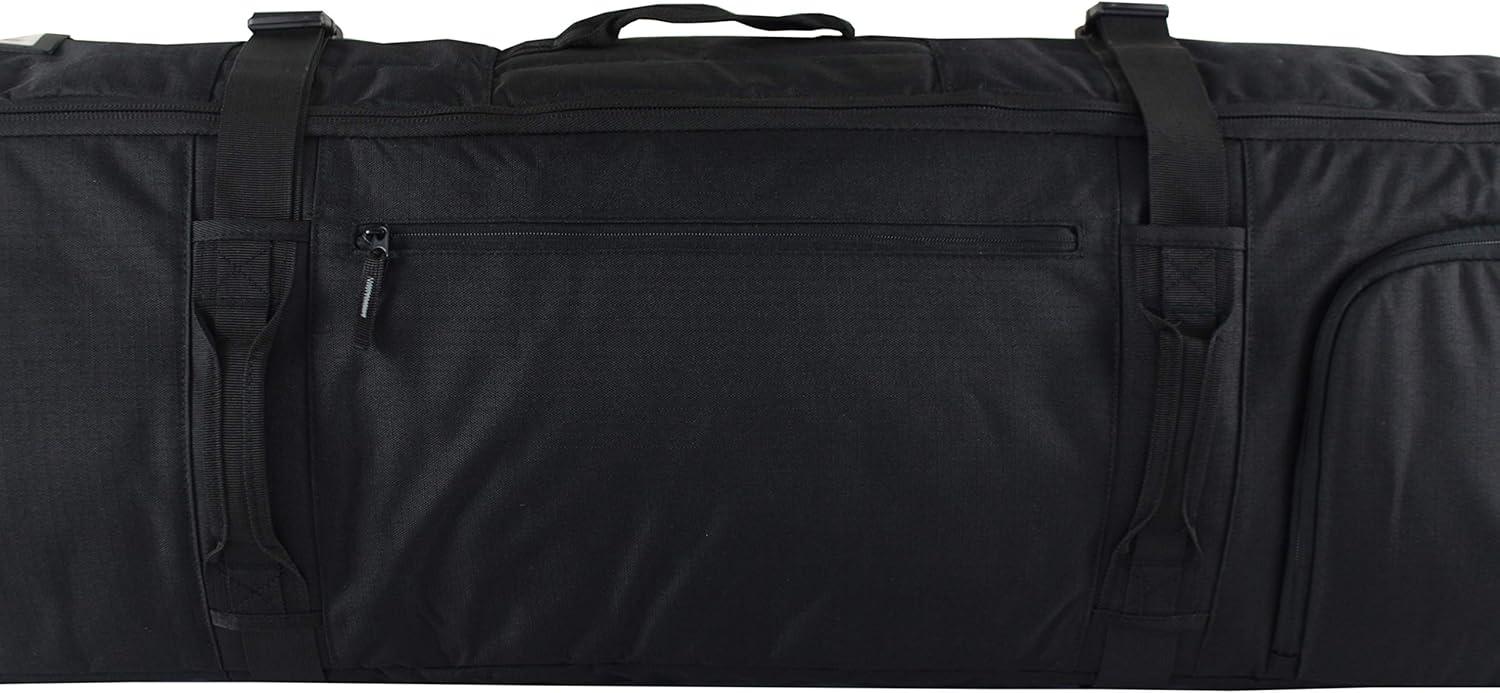 image:imageElement Equipment Wheeled Padded Ski Bag Ultimate Double Premium High End Double Roller Travel BagBlack Ripstop