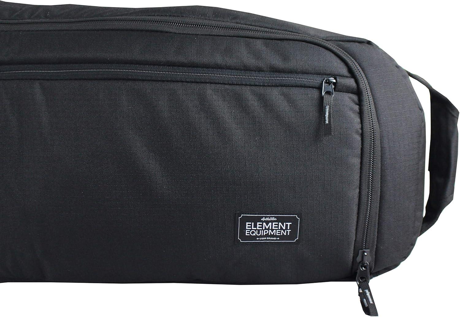 image:imageElement Equipment Wheeled Padded Ski Bag Ultimate Double Premium High End Double Roller Travel BagBlack Ripstop