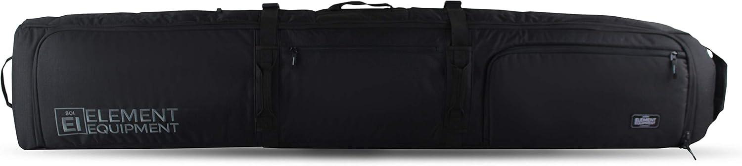 image:imageElement Equipment Wheeled Padded Snowboard Bag Ultimate Double Premium High End Double Roller Travel BagBlack Ripstop