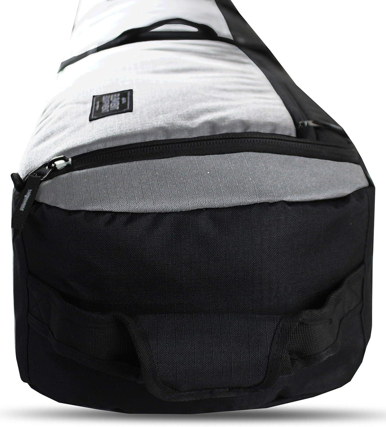 image:imageElement Equipment Wheeled Padded Snowboard Bag Ultimate Double Premium High End Double Roller Travel BagGrey Ripstop