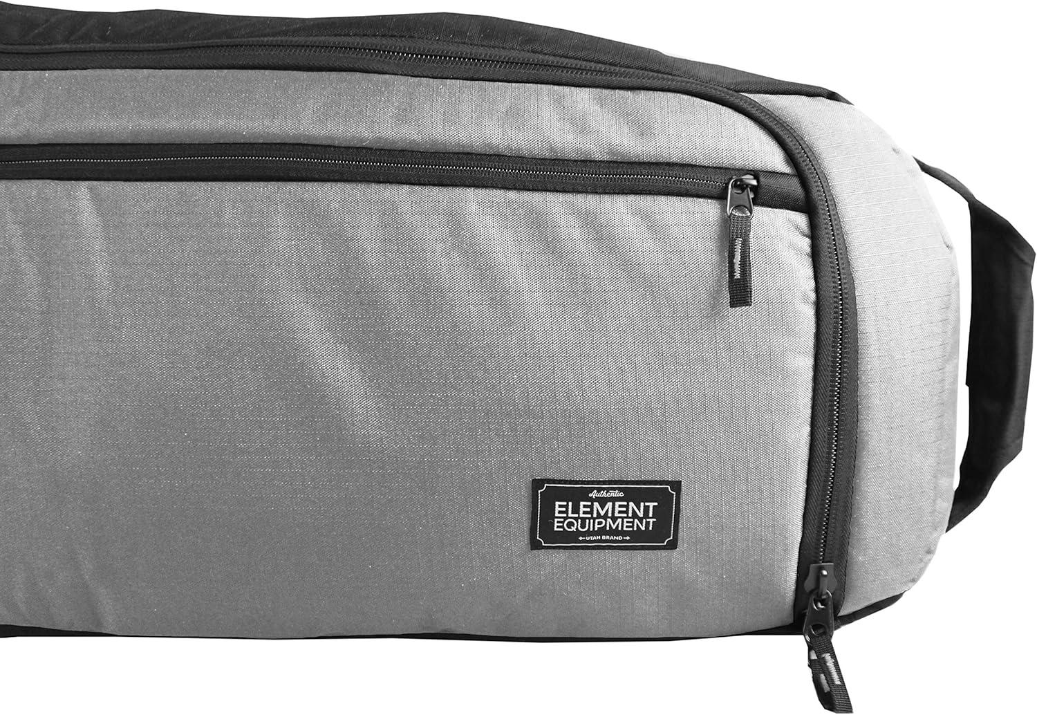 image:imageElement Equipment Wheeled Padded Snowboard Bag Ultimate Double Premium High End Double Roller Travel BagGrey Ripstop