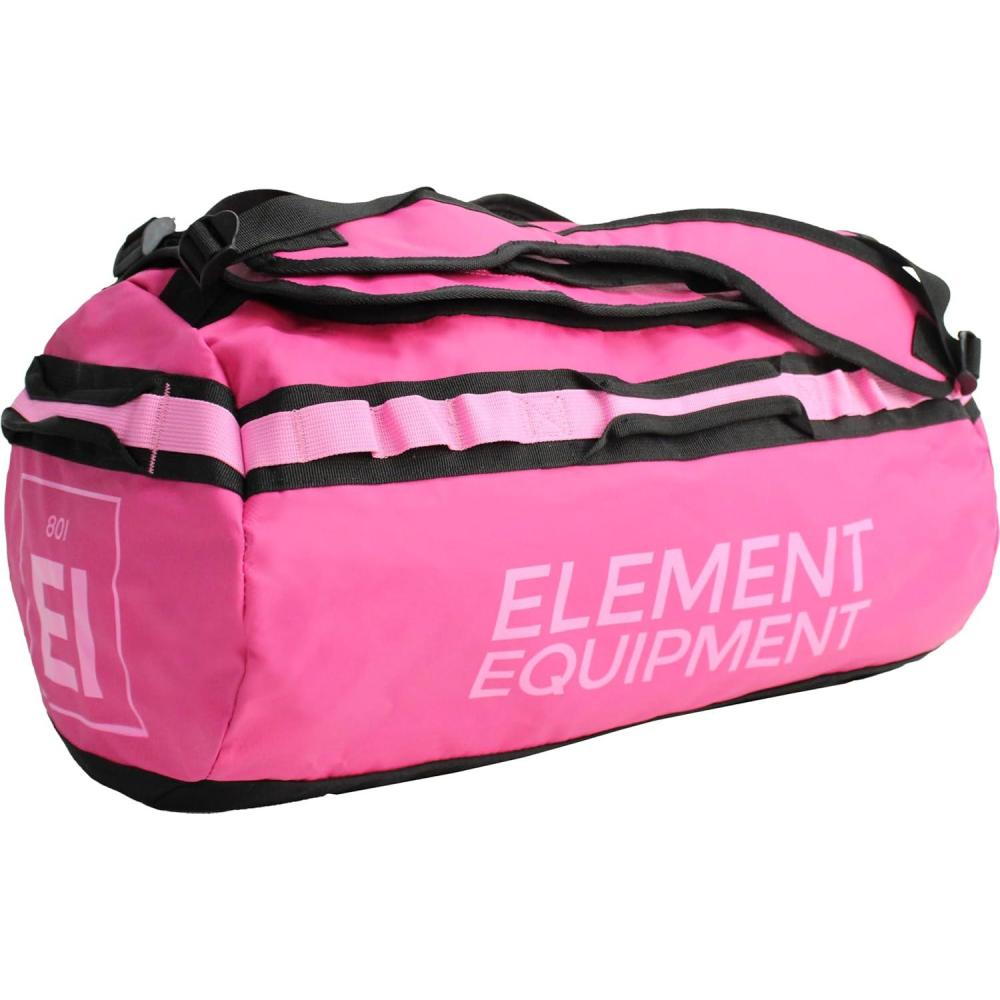 image:imageElement Equipment Trailhead Duffel Bag Shoulder Straps Waterproof OliveGreen SmallFuschiaPink