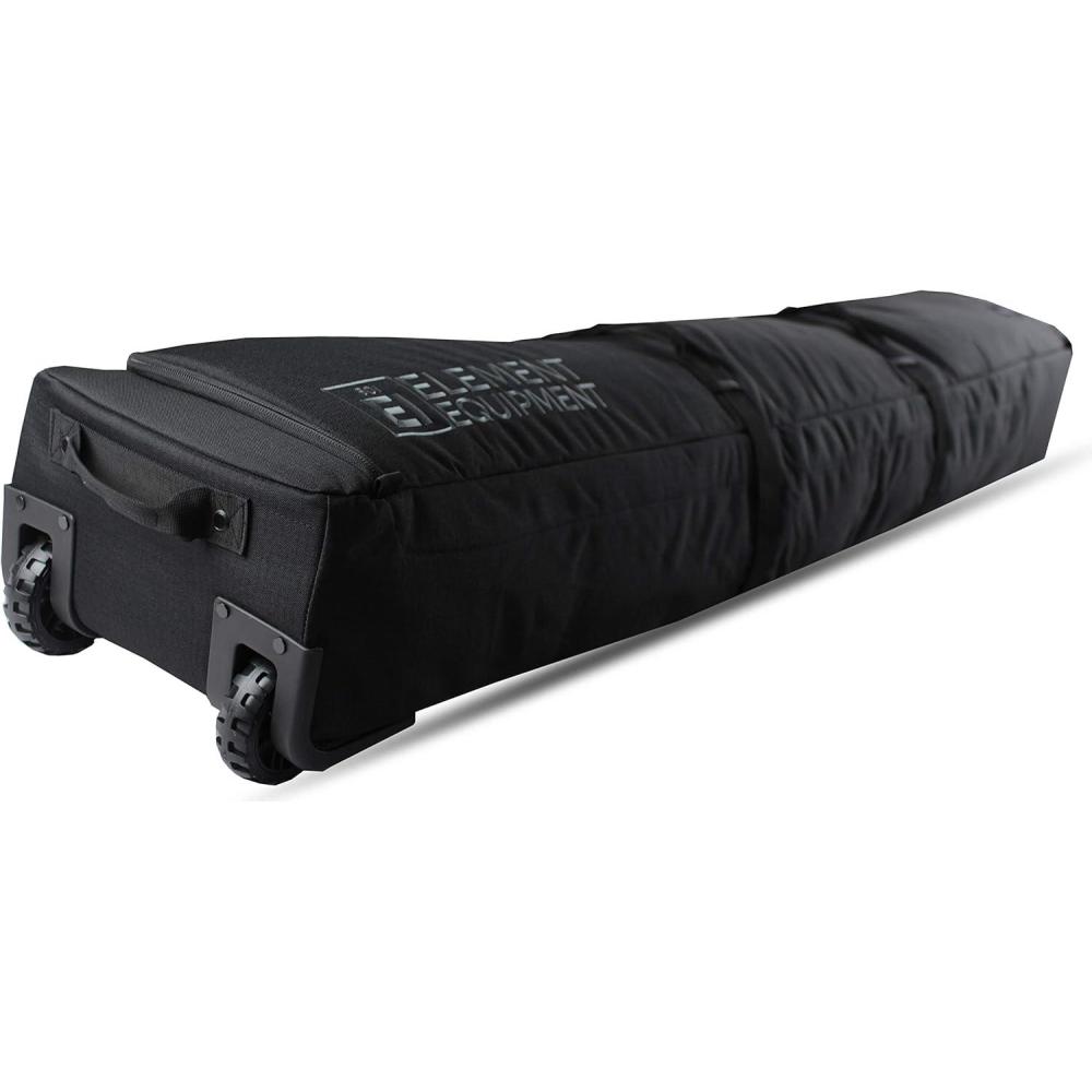 image:imageElement Equipment Wheeled Padded Ski Bag Ultimate Double Premium High End Double Roller Travel BagBlack Ripstop