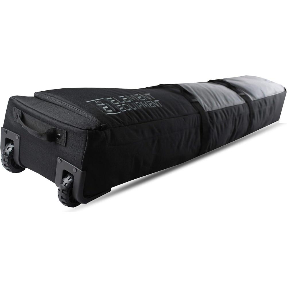 image:imageElement Equipment Wheeled Padded Snowboard Bag Ultimate Double Premium High End Double Roller Travel BagGrey Ripstop