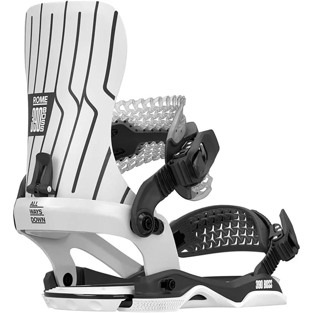 image:imageRome 390 Boss AW Mens Snowboard BindingsWhiteBlack