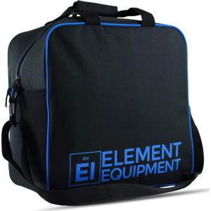Element Equipment Padded Boot Bag Snowboard Ski Boot Bag(Black/Blue Padded)