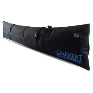 Element Equipment Padded Ski Bag Adjustable One Size Fits All Travel Ski Bag(Black/Blue)
