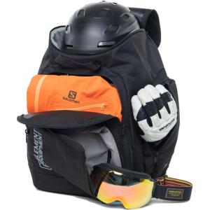 Element Equipment Ultimate Boot Bag Backpack to Carry Ski Boots Snowboard Boots(Black DLX)