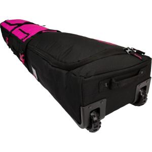 Element Equipment Wheeled Padded Snowboard Bag Ultimate Double – Premium High End Double Roller Travel Bag(Bar B Pink)