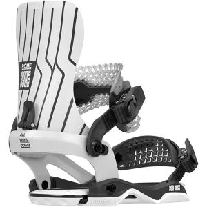 Rome 390 Boss AW Men’s Snowboard Bindings(White/Black)