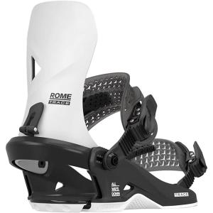 Rome Trace HW Men’s Snowboard Bindings(White)